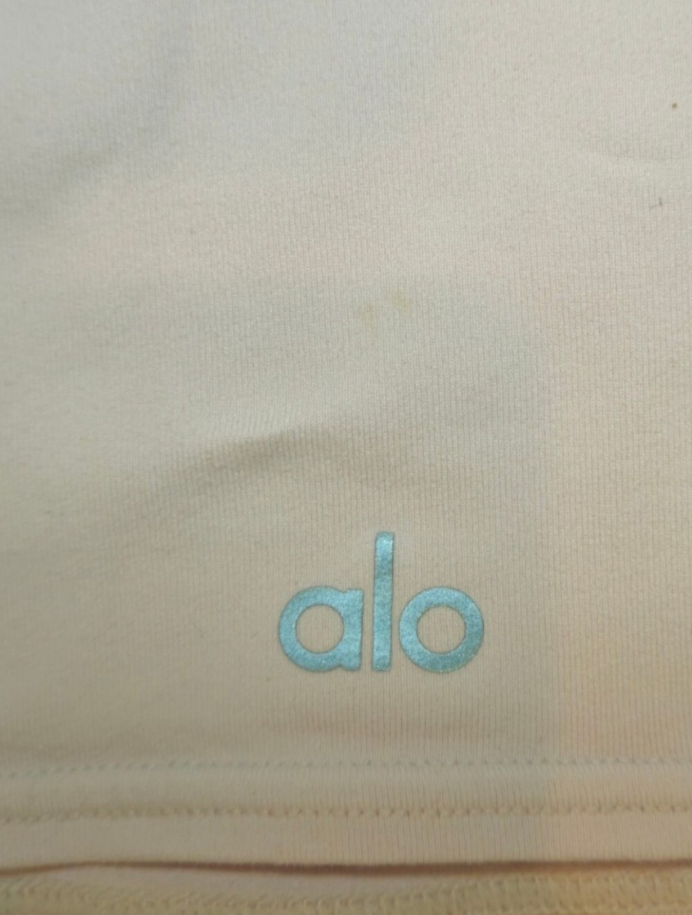 ALO Yoga Choice Polo Pink Sugar Cropped Short Sleeve Top Size S - Picture 8 of 8